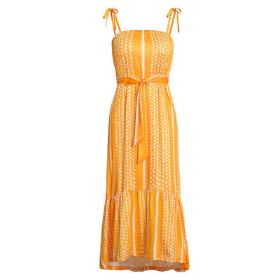 Rochie moderna de dama cu bretele in mai multe culori