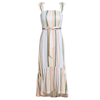 Rochie moderna de dama cu bretele in mai multe culori