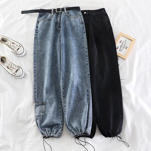 Model nou de blugi de dama cu buzunare in albastru si negru