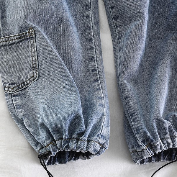 Model nou de blugi de dama cu buzunare in albastru si negru