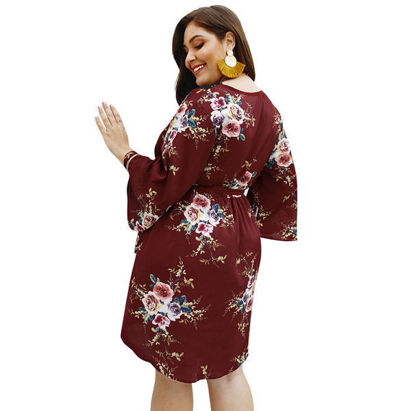 Rochie casual de dama cu decolteu adanc potrivita pentru plaja in mai multe culori