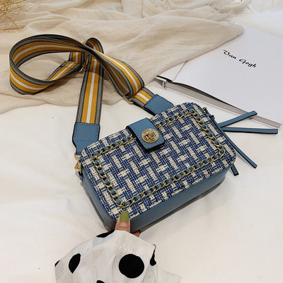 Geanta de dama cu inchidere metalica in patru culori