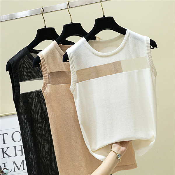 Actual maiou de damă cu decolteu O în trei culori