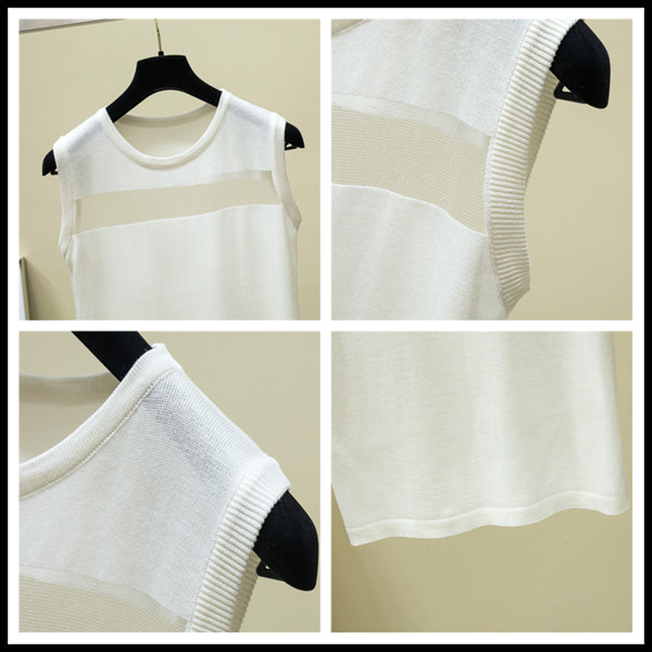 Actual maiou de damă cu decolteu O în trei culori