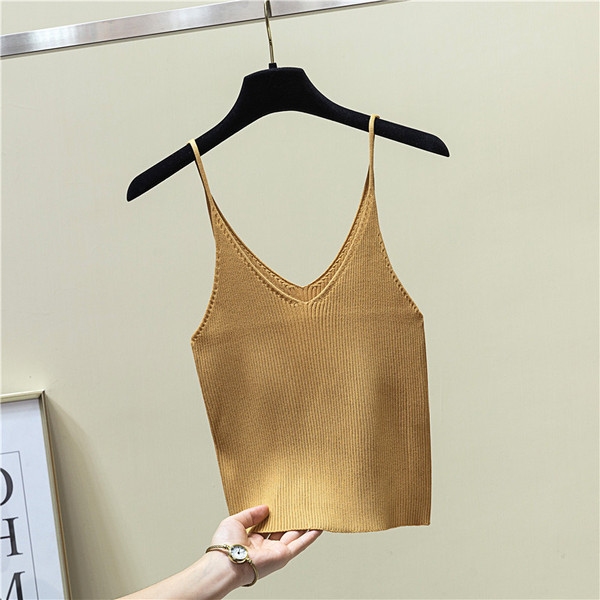 Actual maiou de damă în mai multe culori cu decolteu în V