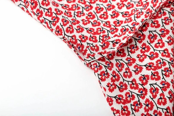 Rochie casual de dama cu maneci scurte si decolteu in V