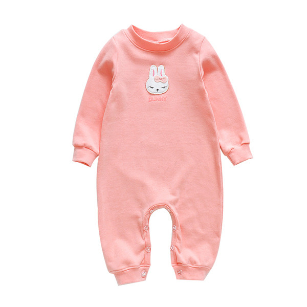 Pijamale complete pentru fete pentru copii cu aplicație roz și albastru