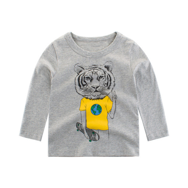 Bluza casual pentru copii in gri - pentru baieti