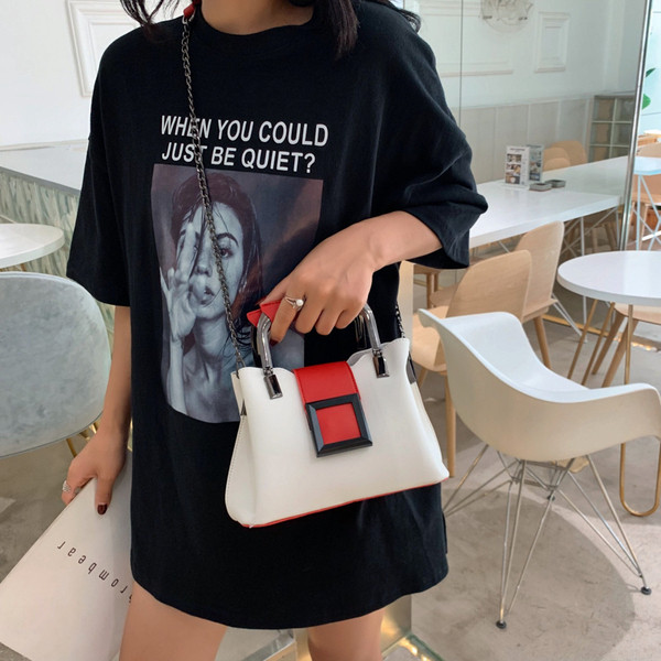 Geanta de dama eleganta cu maner scurt si lung