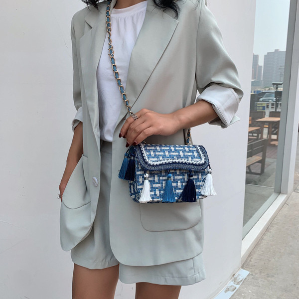 Geanta de dama cu accesoriu in trei culori