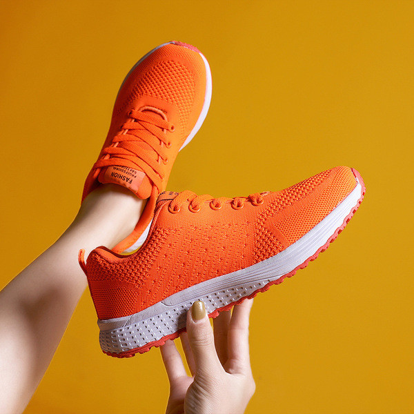 Tenisi casual dama cu sireturi in trei culori