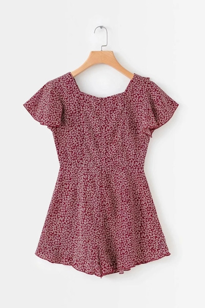 Salopeta dama cu maneca scurta in doua culori - model scurt