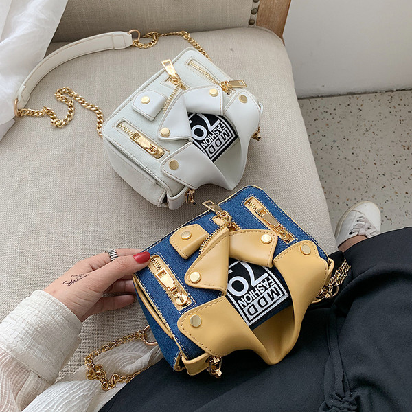 Geanta dama cu decor metalic in mai multe culori