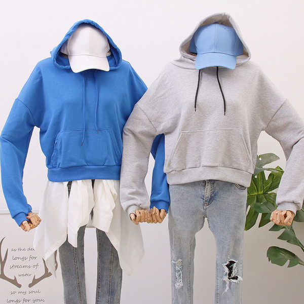 Hanorac de dama model nou cu gluga in mai multe culori