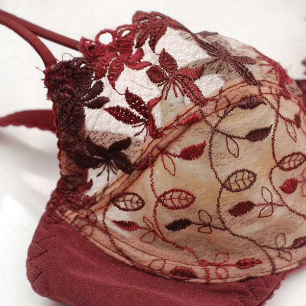 Set lenjerie de dama din dantela in doua culori