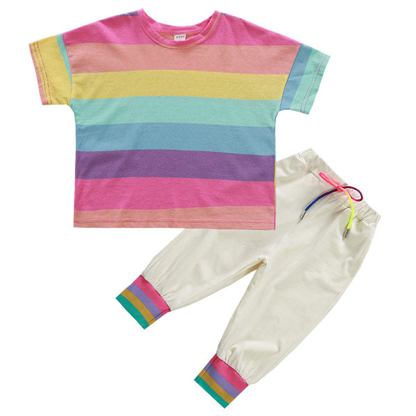 Set zilnic pentru copii pentru fete în două părți