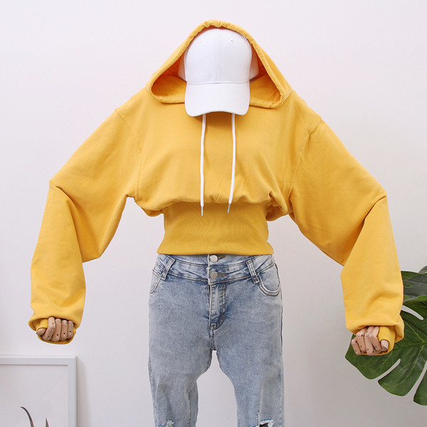 Hanorac de dama model nou cu gluga - mai multe culori