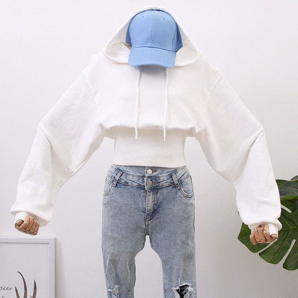 Hanorac de dama model nou cu gluga - mai multe culori