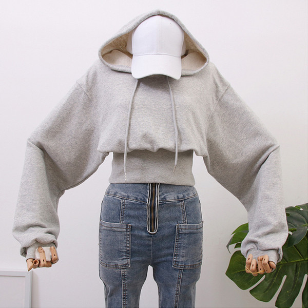 Hanorac de dama model nou cu gluga - mai multe culori