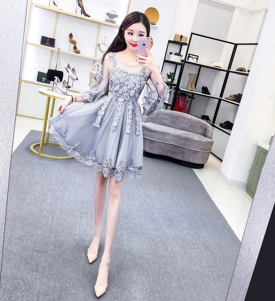 Rochie de dama actuala din dantela in mai multe culori