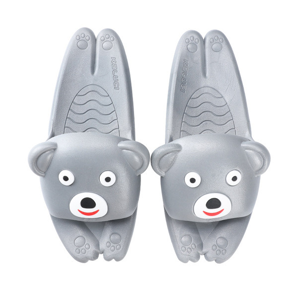 Papuci moderni pentru barbati si femei in forma de urs