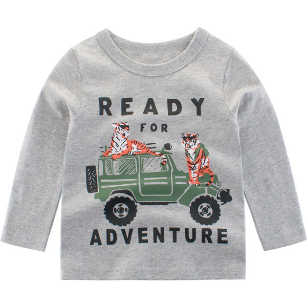 Bluza pentru copii cu maneci lungi si aplicatie-pentru baieti