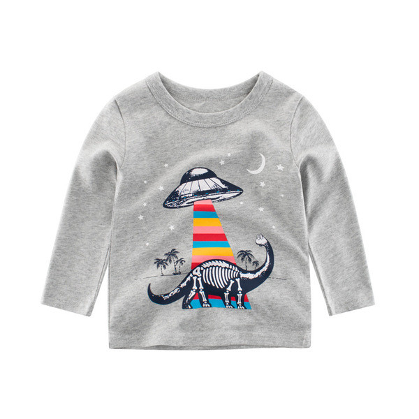 Bluza casual pentru copii cu decolteu O pentru baieti