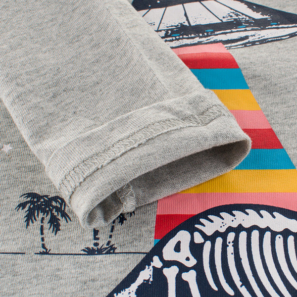 Bluza casual pentru copii cu decolteu O pentru baieti