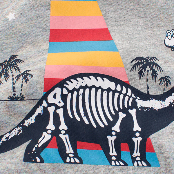 Bluza casual pentru copii cu decolteu O pentru baieti