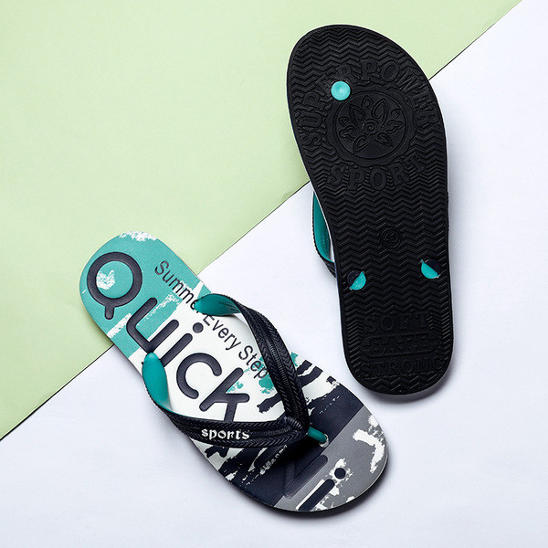 Papuci casual barbati - in trei culori cu inscriptii