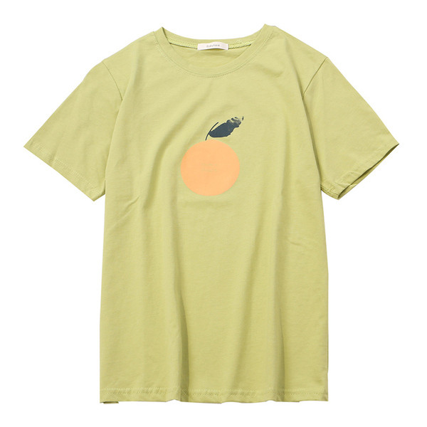 Tricou dama cu aplicare de culoare in mai multe culori