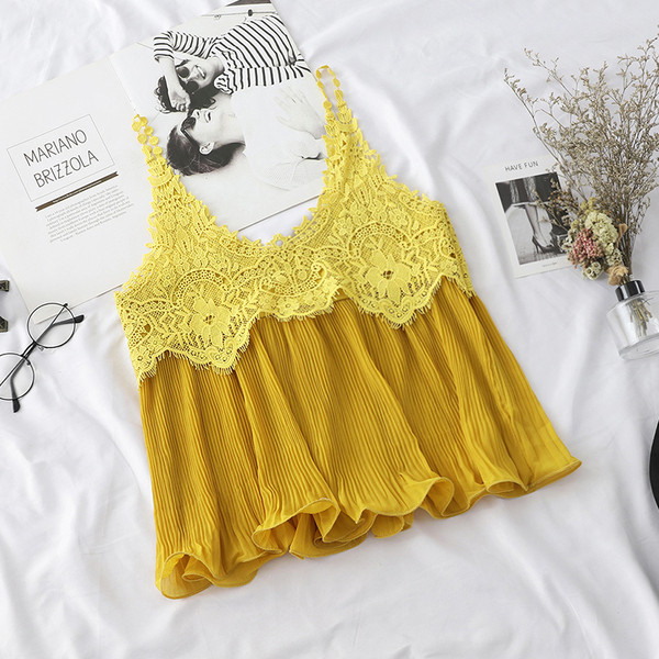 Maieu modern de dama in mai multe culori cu dantela