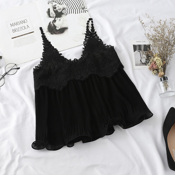 Maieu modern de dama in mai multe culori cu dantela