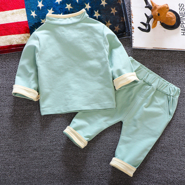 Set copii model nou pentru baieti si fete in verde si roz