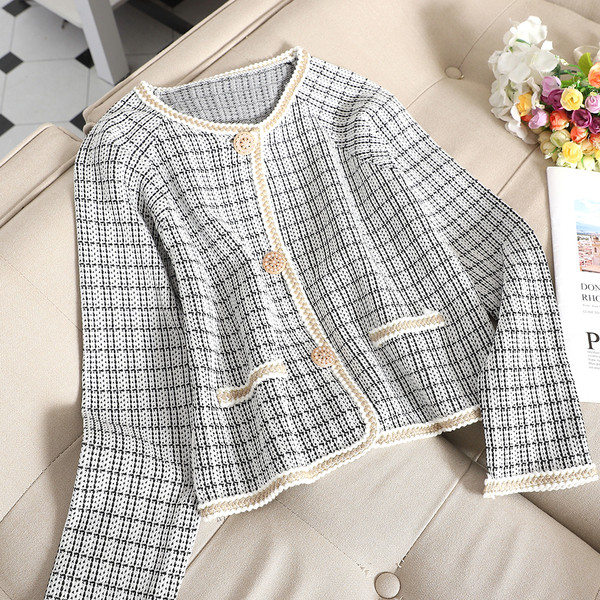 Set de dama din doua parti in gri si negru