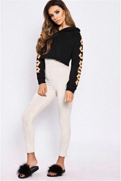 Bluză de damă modernă cu mâneci lungi și glugă în mai multe culori