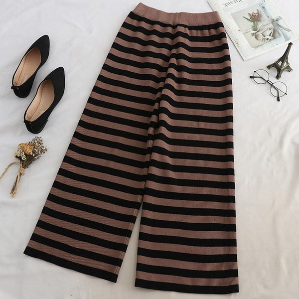 Pantaloni dama lati model nou in doua culori