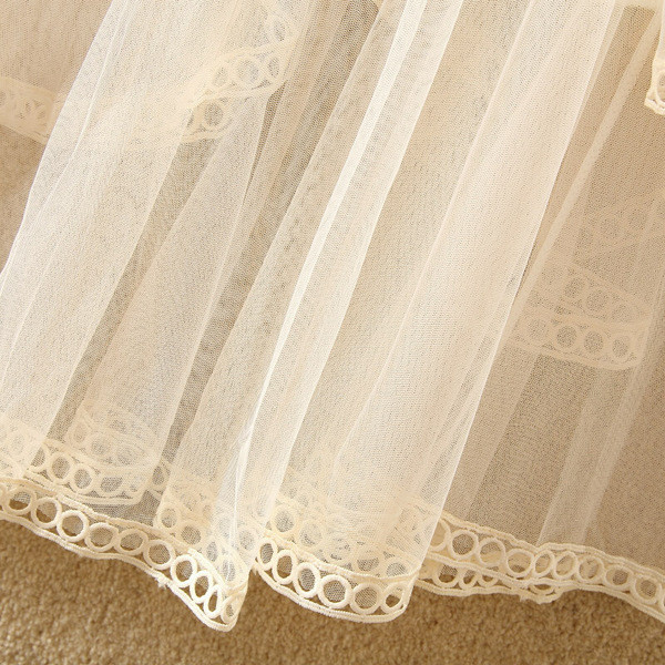 Fusta de dama moderna cu tul in trei culori