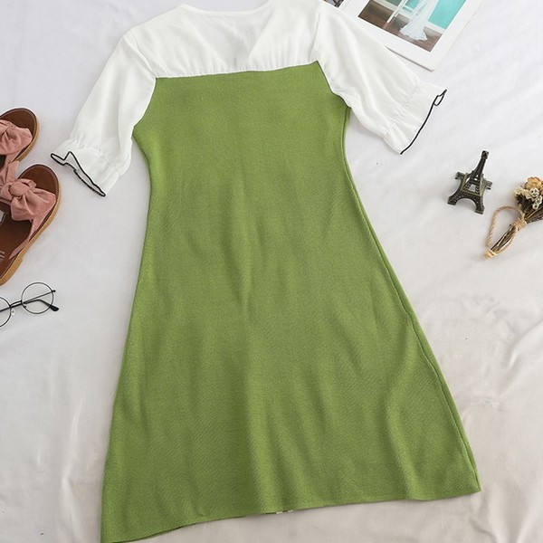 Rochie de dama model nou cu guler clasic - mai multe culori