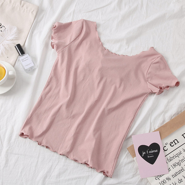 Tricou casual dama in mai multe culori cu cravate