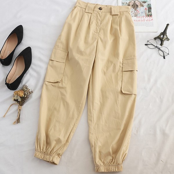 Model nou de pantaloni dama cu buzunare in patru culori