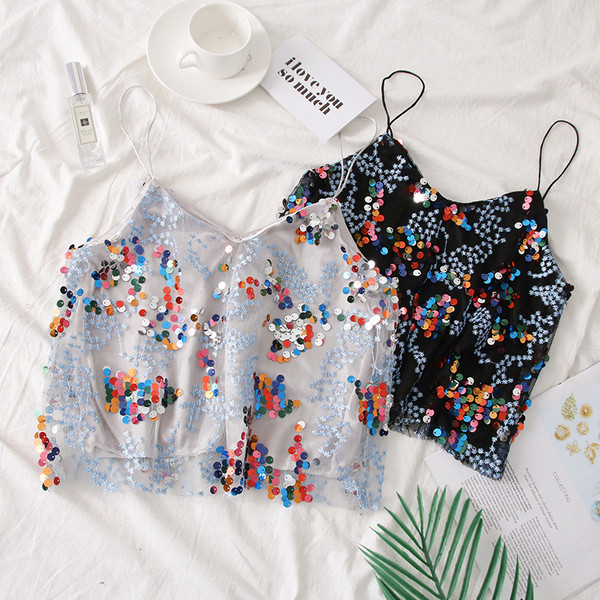 Maieu modern de damă în patru culori cu paiete