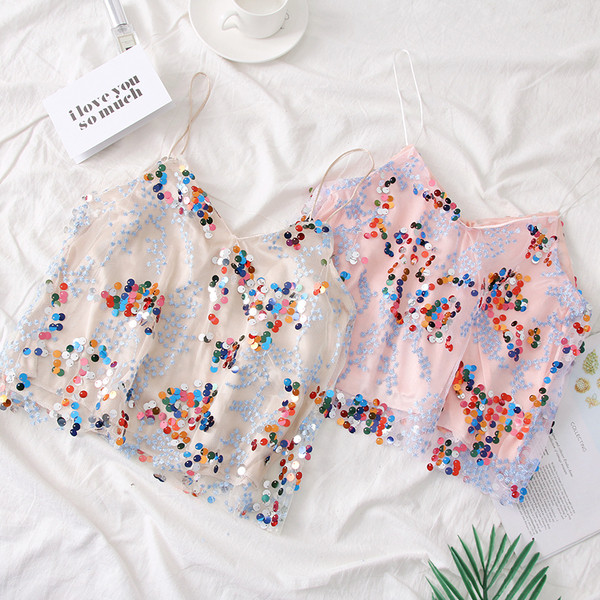 Maieu modern de damă în patru culori cu paiete