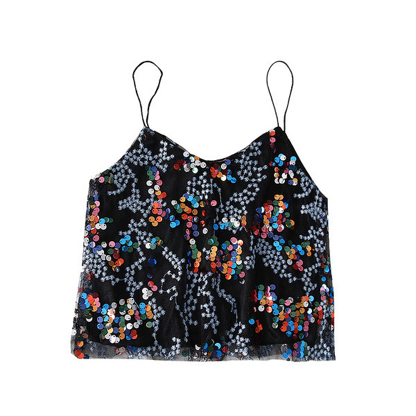 Maieu modern de damă în patru culori cu paiete