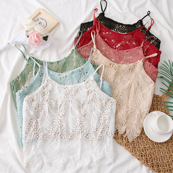 Maieu de dama cu bretele subtiri - in mai multe culori