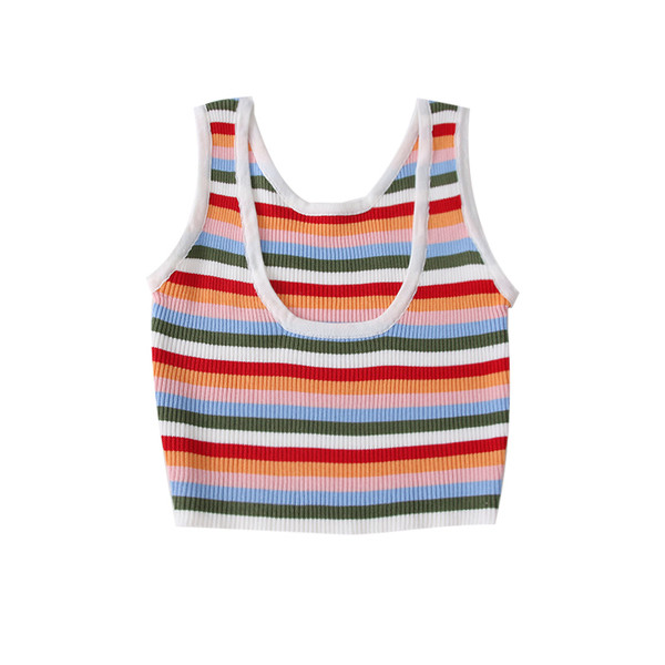 Csíkos női felső több színben