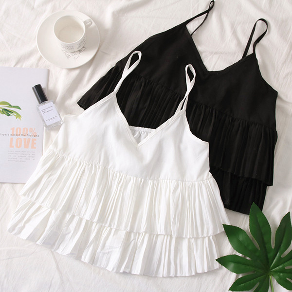 Maieu modern pentru femei, în patru culori, cu decolteu în V