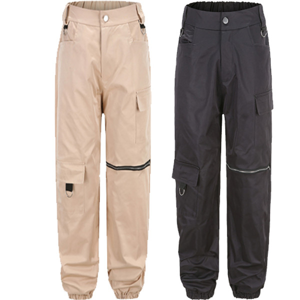 Alkalmi férfi nadrág zsebbel fekete és barna színben