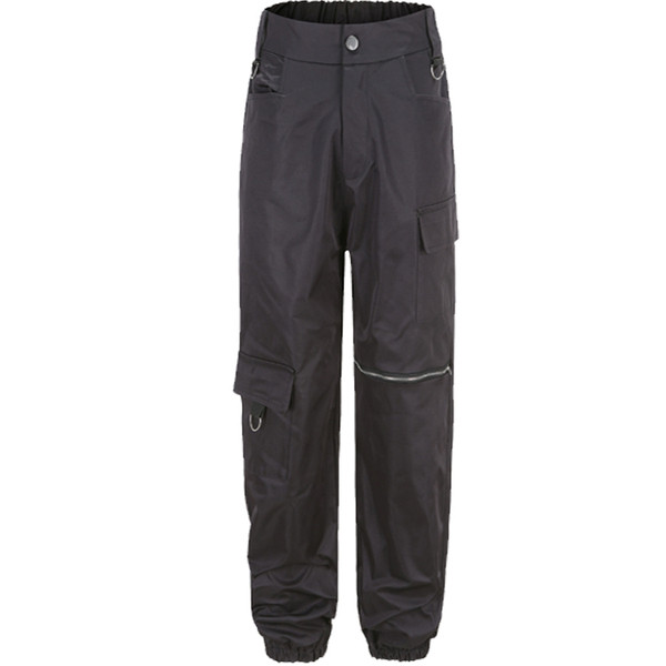 Alkalmi férfi nadrág zsebbel fekete és barna színben