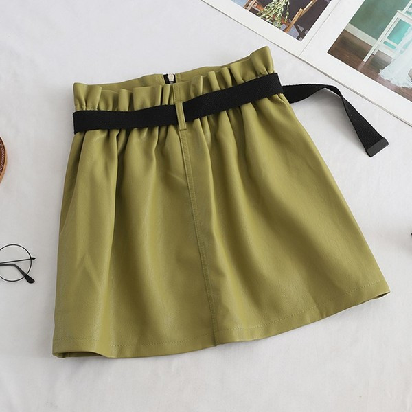 Aktuális női szoknya zsebbel és cipzárral több színben